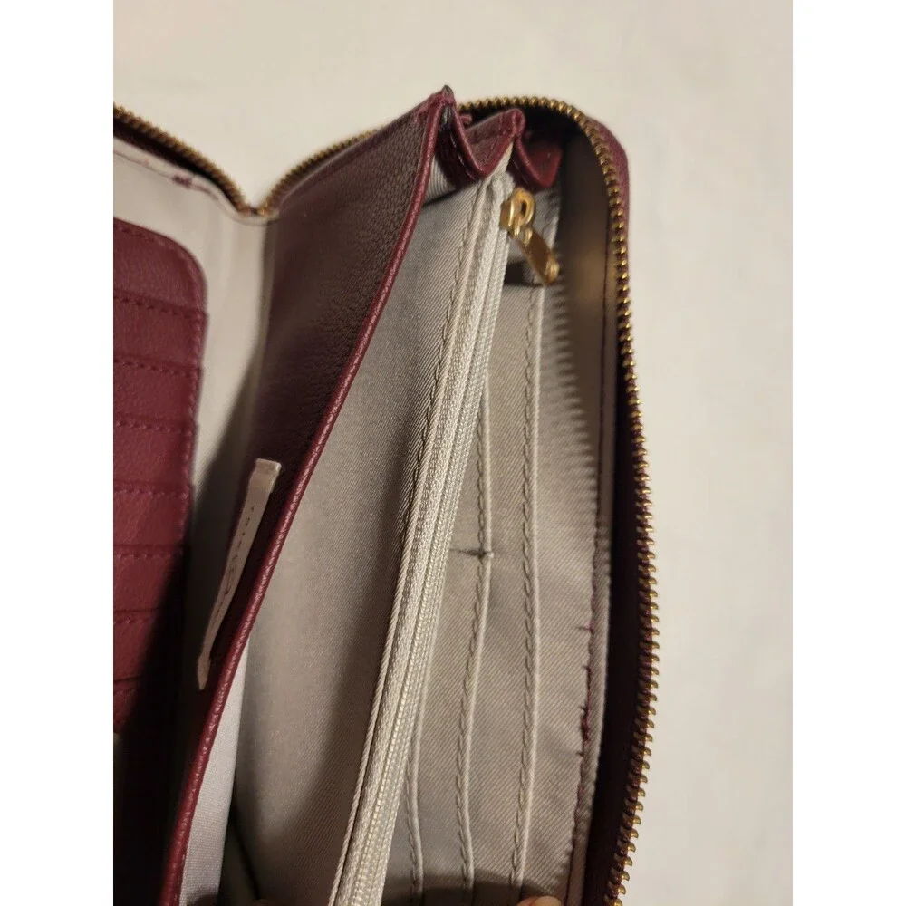 Thirty One Women's Wallet All About the Benjamins In Deep  Merlot